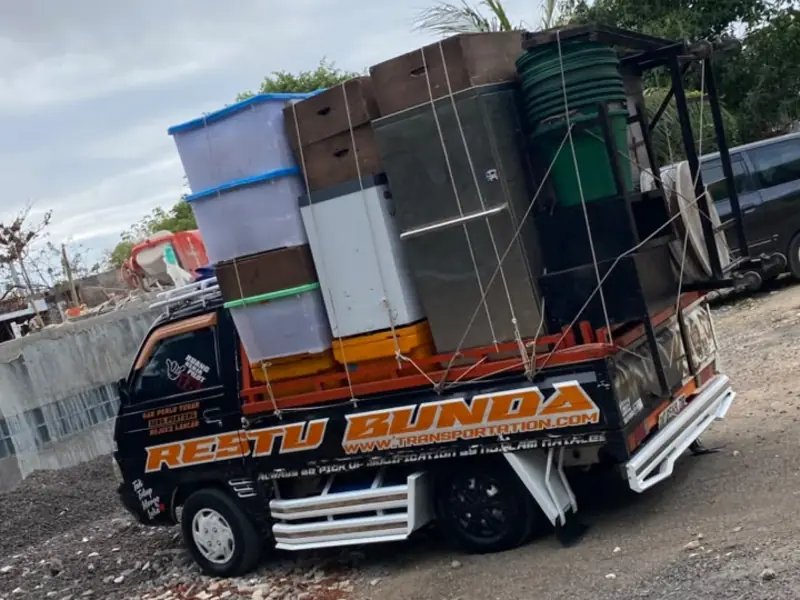 Angkut furniture & elektronik pakai pick up